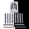Adesivi bordo in pizzo PET serie Lacy Story con 20 pezzi per scrapbooking fai-da-te - Storia di Pizzo