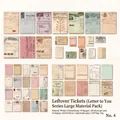 Vintage ephemera scrapbook kit with 100 retro receipts and old paper invoices - Legacy Bills
