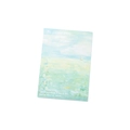 Artistic Impressionist oil painting notepad featuring a serene sea and sailboat design - Sound of Nature