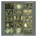 Jungle Fantasy retro scrapbooking paper set with vintage forest and castle illustrations - Jungle Shadow