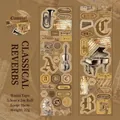 Classical music theme washi tape with piano and violin patterns for scrapbooking - Classical Echoes