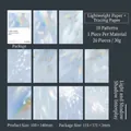 Aesthetic light and shadow art paper pack with rainbow light effects for journaling - Interplay of Light and Shadow