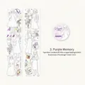Mattes PET-Dekoband mit violetten Anime-Mädchen-Illustrationen für Scrapbooking und Basteln - Lilane Erinnerungen