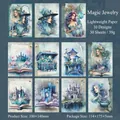 Magic Jewelry series fantasy ocean themed scrapbook paper with 30 mermaid style sheets - Magic Jewelry
