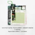 Vintage filmstijl memoblok set met 120 vellen voor journaling en scrapbooking - Geheugenvenster