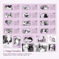 Set di 40 adesivi per cani per scrapbooking fai-da-te con simpatici motivi di animali decor - Paradiso dei Cuccioli