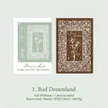 Retro houten stempel uit de Flower Shadow serie met bloemmotief voor DIY journals - Bloemknop Droom