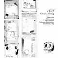 Nastro adesivo PET vintage Poetic Logic Canto della Cicala n.03 per decorazione diario - Canto delle Cicale