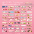 Set di 50 adesivi washi Dream Cycle con motivi naturali e paesaggistici per scrapbooking - Ciclo del Sogno