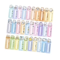 Set de règles marque-pages chat siamois aux couleurs macaron avec échelle de 5 cm - Petit Siamois Roulant