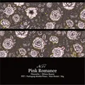 Nastro PET Pink Romance, adesivo floreale vintage da 70mm per decorazione scrapbooking - Romanzo Rosa