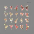 Mist Elf vintage floral fairy stickers pack with 20 pieces for journaling art - Mist Elf