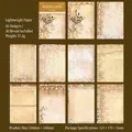 Vintage kant scrapbook papier set met 30 vellen retro esthetische patronen voor journaling - Zijdeachtige Kant Droom
