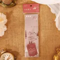 Vintage scrapbooking papier met berg- en bosmotieven voor DIY journaling - Dunne Sneeuw in Bergbos