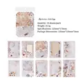 Papel decorativo de encaje con motivos de astrología vintage y flores púrpuras artesanales - Astrología Misteriosa