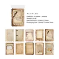 Set de 10 papeles decorativos retro con encaje y estilo de carta vintage para manualidades - Carta Escrita a Mano