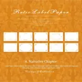 Vintage Notizzettel-Set Narrative Kapitel mit 10 Deko-Rahmen Designs 360 Blatt - Narratives Kapitel