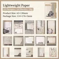 Papel decorativo vintage Memory Diary con 15 diseños retro para scrapbooking y diarios - Diario de Recuerdos