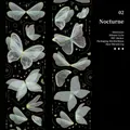 Cinta PET mariposa Nocturne láser oro 50mm para decoración de diarios y manualidades - Nocturno
