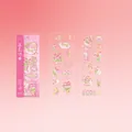 Deko-Sticker-Set mit rosa Tulpen aus PET für Scrapbooking mit floralen Vintage-Motiven - Rosa Tulpe Thema