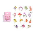 Floral Flower Island stickers set in pink box for DIY scrapbooking and decoration - Flower Island Warm Wind
