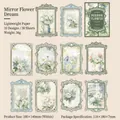 Papier de scrapbooking vintage Floral Dream 30 feuilles pour décoration de journal DIY - Beaux Rêves de Fleurs