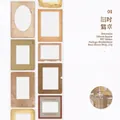 Vintage PET decoratieve tape 38mm x 2m voor journaling en scrapbooking met kaders - Oude Hoofdstukken