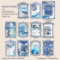 Kit de papier scrapbooking rétro Starry Dream avec baleine bleue et motifs nautiques fins - Rêve de Galaxie