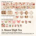 Kit scrapbooking mariposa vintage Manor Afternoon Tea con mini tarjetas decorativas - Estilo Té de la Tarde en la Mansión