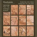 Forest Wonders vintage wood grain scrapbook paper set with 10 rustic wood textures - Forest Wonders