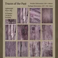 Past Trajectories vintage wood grain scrapbooking paper, 30 sheets of 10x14cm lightweight paper - Past Trajectories