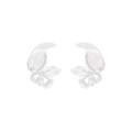 Orecchini a lobo luna in argento S925 con motivi floreali a filigrana stile vintage - Argento 925 / Argento