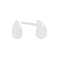 Élégante paire de boucles d'oreilles goutte d'eau en argent sterling S925 poli - Argent 925 / Argent (ES905)