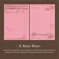 Pink vintage order sheet paper pack 175x250mm 30 sheets for DIY journaling decor - Retro Wave