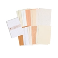 Papel texturizado blanco niebla para decoración de scrapbooking pack de 20 piezas - Blanco Niebla