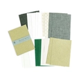 Papel texturizado verde bosque para scrapbooking set de 20 piezas para manualidades - Verde Bosque