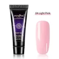 Poly gel rosa chiaro da 15ml per extension unghie in tubetto professionale - 4# Rosa Chiaro 15 Ml