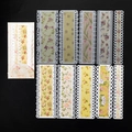 Vintage Blumen-Spitzenpapier mit filigranen Ausschnitten für Scrapbooking-Dekoration - Mondlicht-Floreszenz