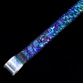 Holographic PET tape featuring laser silver whale and jellyfish ocean theme illustrations - Oceanic Romance