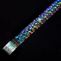 Holografisches PET-Klebeband mit lasersilbernen Blumen- und Schmetterlingsmustern - Fragrant Flower