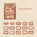 Set di 45 adesivi vintage in carta washi per scrapbooking e decorazioni fai da te - Passione di un Tempo