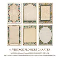 Vintage frame decorative paper set in Fanghua Chapter style for scrapbooking 60 sheets - Elegant Chapter