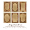 60 pieces of vintage European border decorative scrapbooking papers in 6 varied designs - Simple Breeze