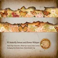 Nastro washi vintage con farfalle arancioni per scrapbooking e decorazioni fai-da-te - Linguaggio dei Fiori del Sogno di Farfalla