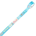 Light blue washi tape with cute ice cream patterns for DIY scrapbook decorating - Summer Memory