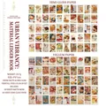 Vintage scrapbooking paper set with 100 sheets of retro posters and food patterns - Floating World Fireworks