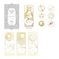 Retro Capricorn PET stickers with vintage gold motifs for scrapbooking decor - Capricorn