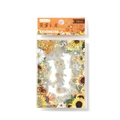 Adesivi in PET con girasoli e margherite per scrapbooking con finitura a freddo - Aura di Girasole