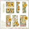 Sunflower fairy vintage scrapbooking paper set with 20 sheets for journal decoration - Sunflower Fairy