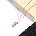 Collier en acier inoxydable doré avec pendentif constellation Sagittaire et chaîne fine - Sagittaire